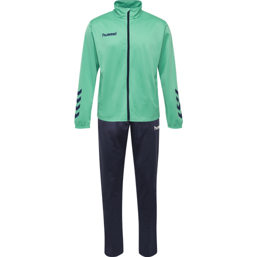 hummel Unisex-Youth Ensemble junior Promo Poly Track suit hummel Unisex-Youth Ensemble junior Promo Poly Track suit